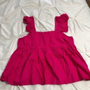 Umgee Linen Sleeveless Top